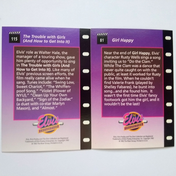 Elvis Presley Vintage Trading Cards (10) - Picture 8 of 10